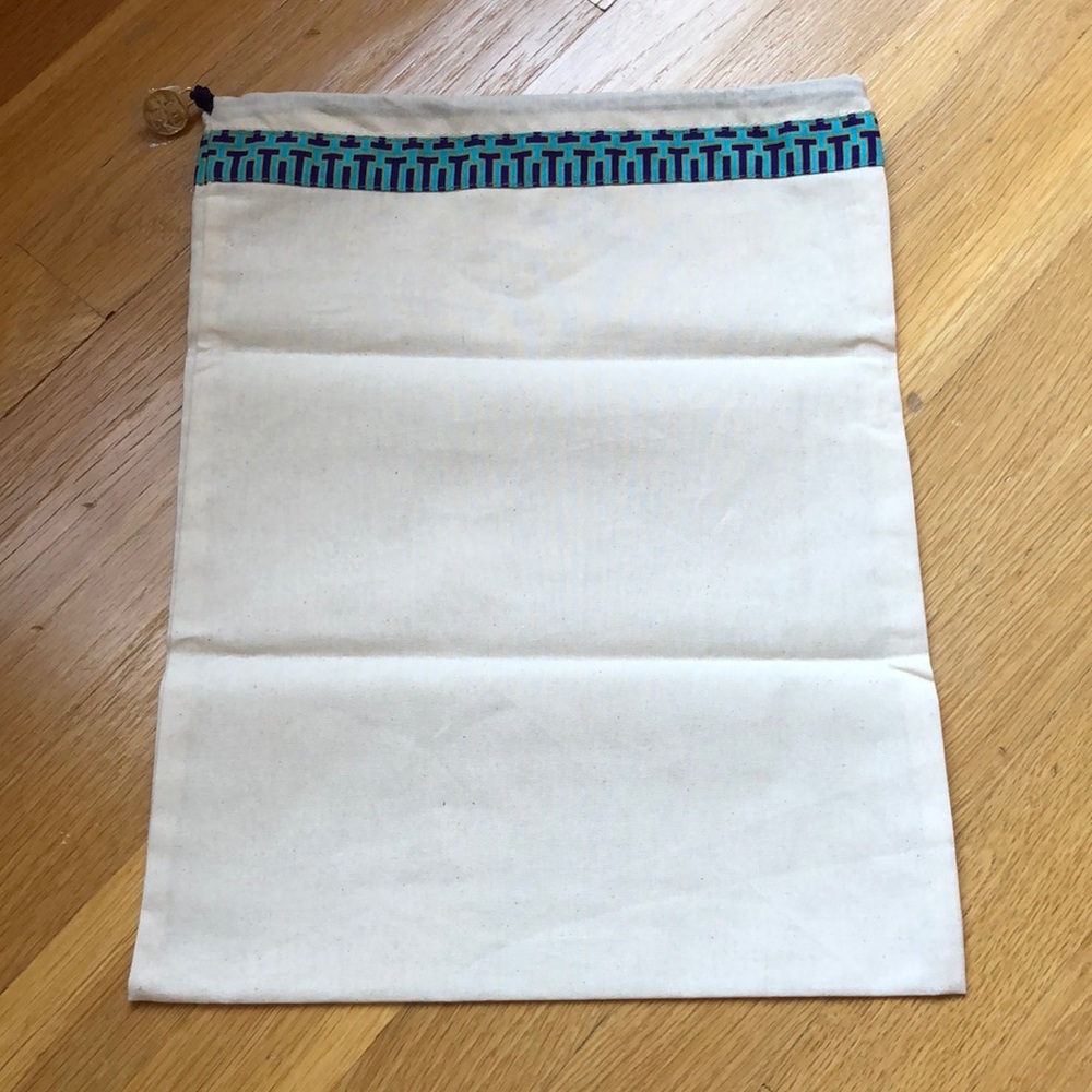 NWT Tory Burch Canvas Dust Bag